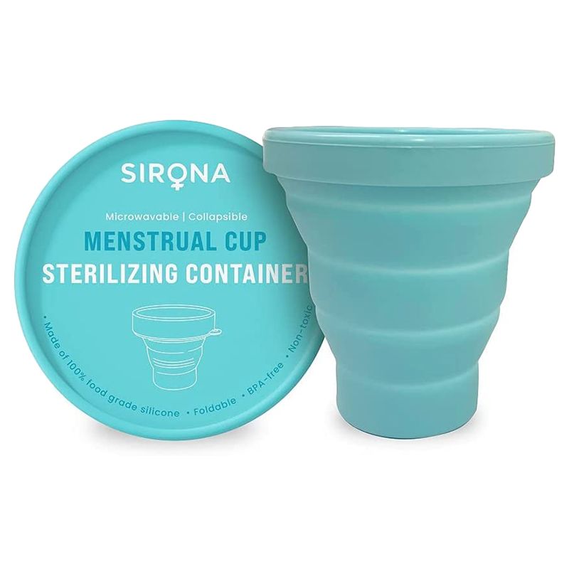 Sirona - Sterilizing Container W/ Reusable Menstrual Cup - Medium