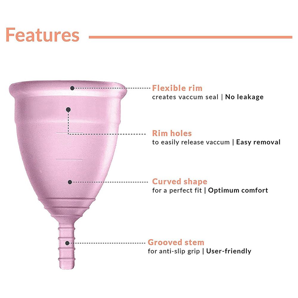 Sirona - Sterilizing Container W/ Reusable Menstrual Cup - Medium