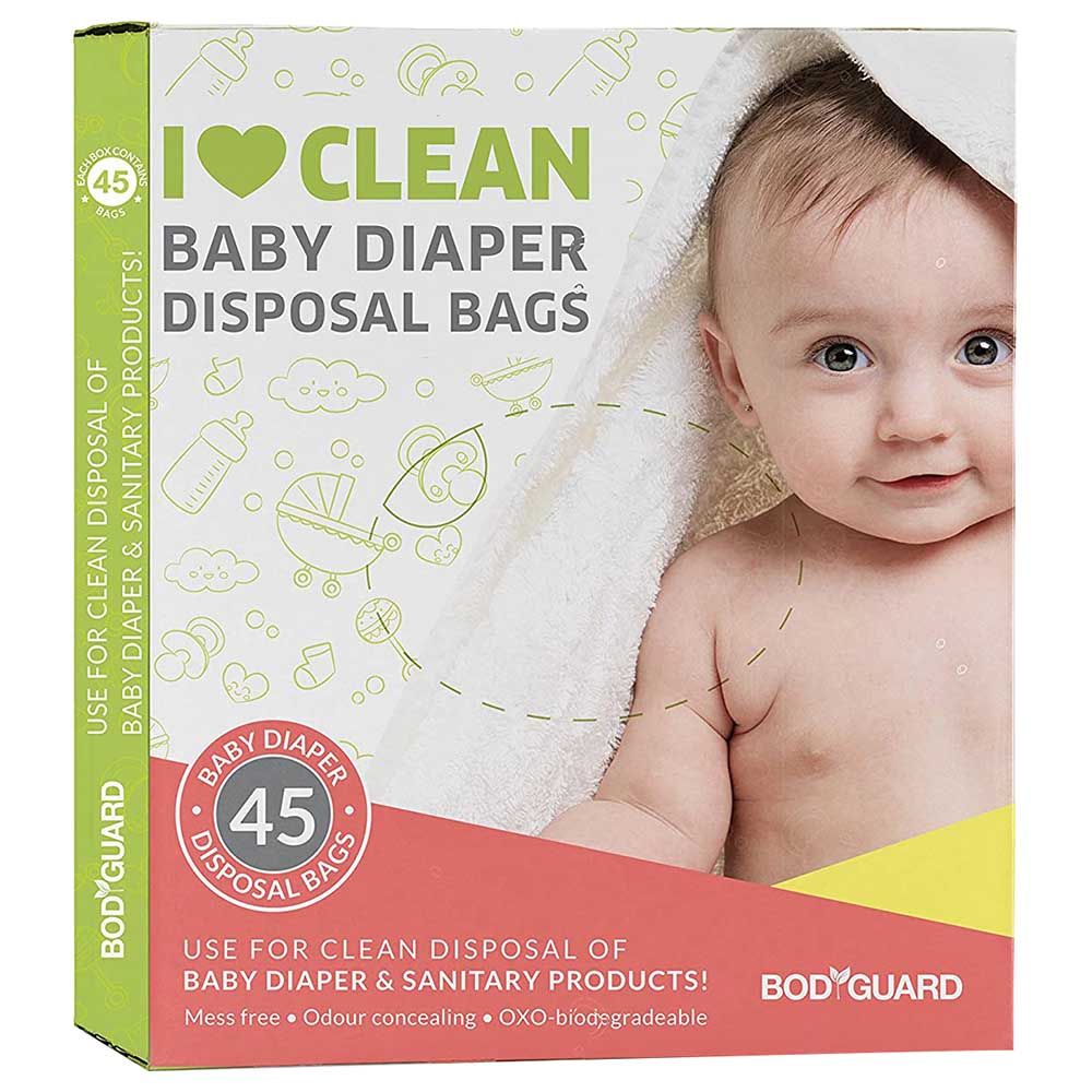 Bodyguard - Baby Diapers Disposal Bags - 45 pcs