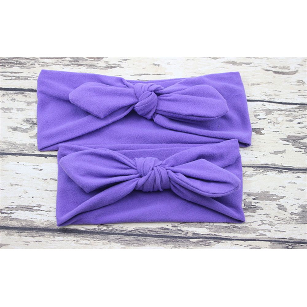 The Girl Cap - Mom & Me Headband - Violet