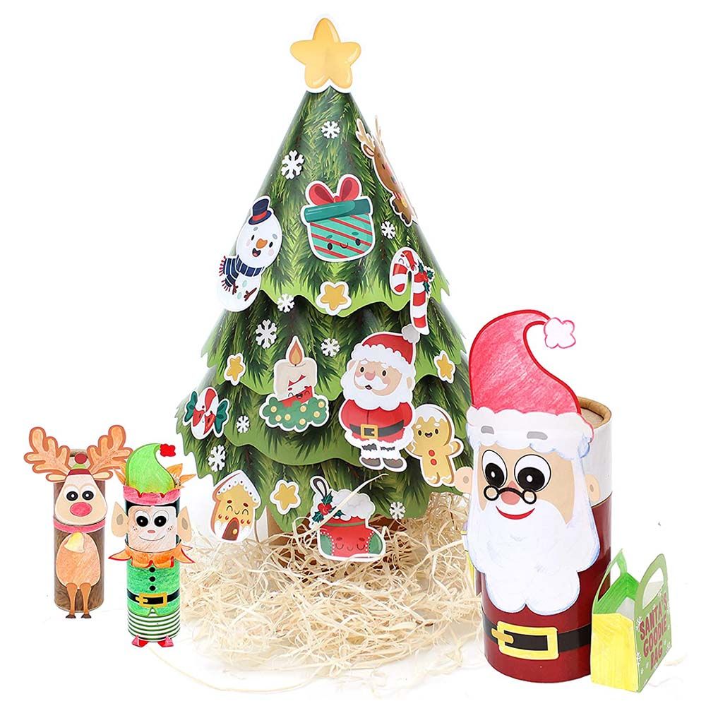 Buy Responsibly - Christmas Eco Craft Diy Kit Gift Box For Kids