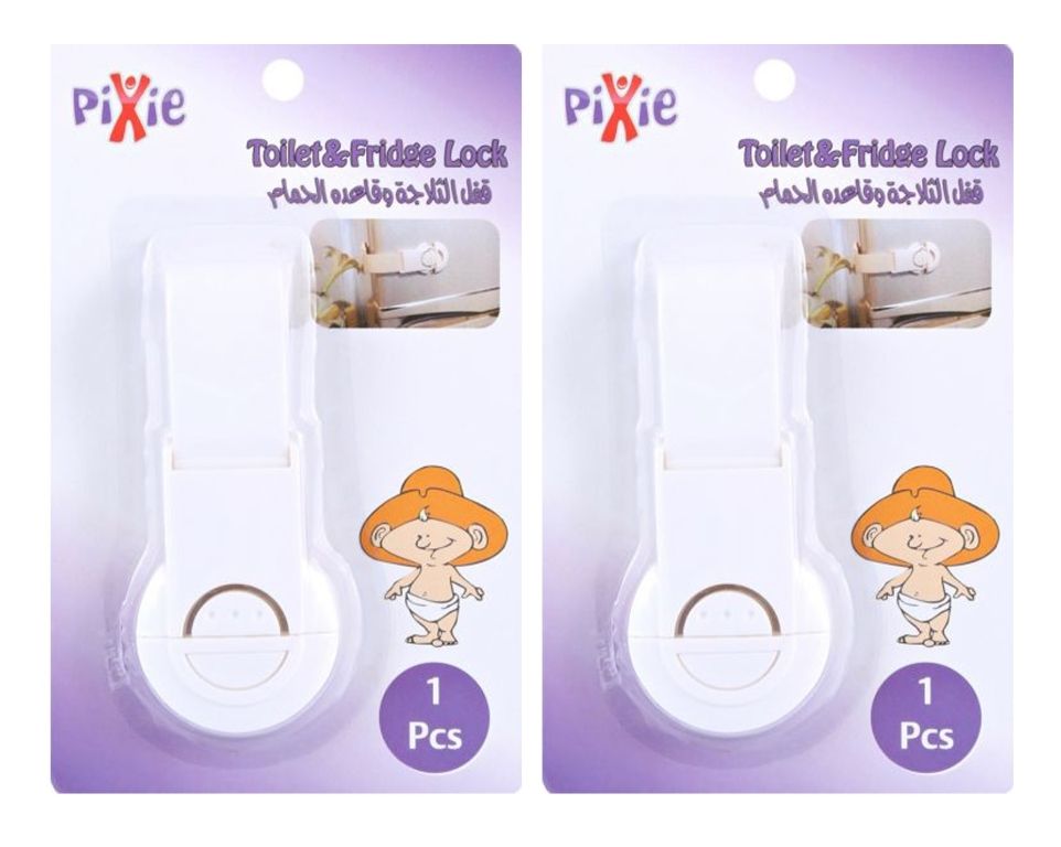 Pixie - Toilet And Fridge Lock (Bundle of 2)