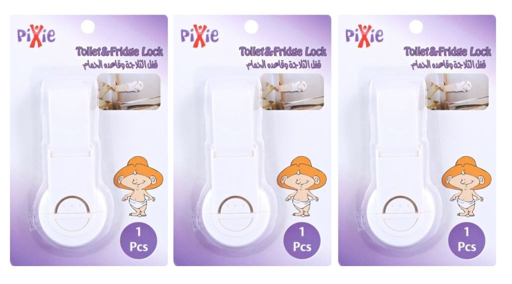 Pixie - Toilet And Fridge Lock (Bundle of 3)