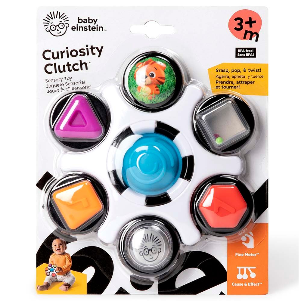 Baby Einstein - Curiosity Clutch Sensory Toy