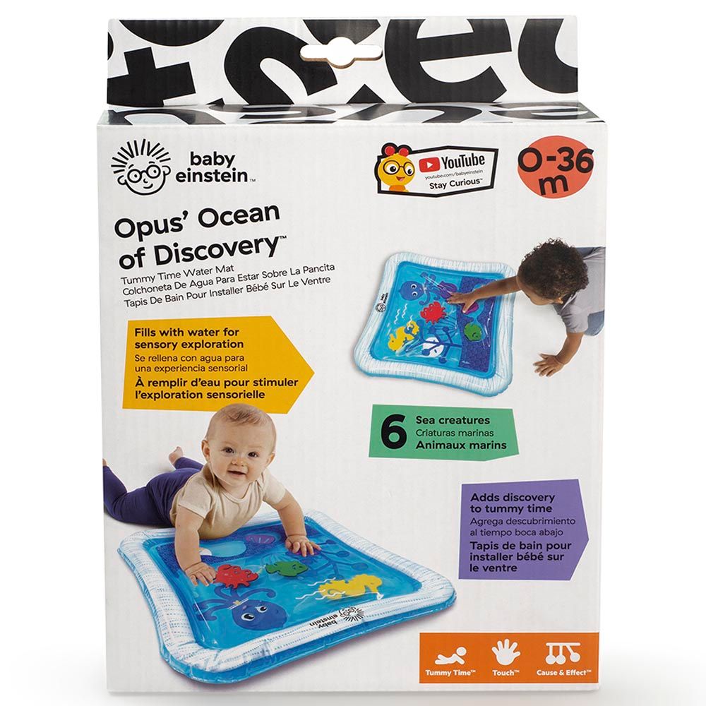 Baby Einstein - Ocean of Discovery Water Mat - Blue