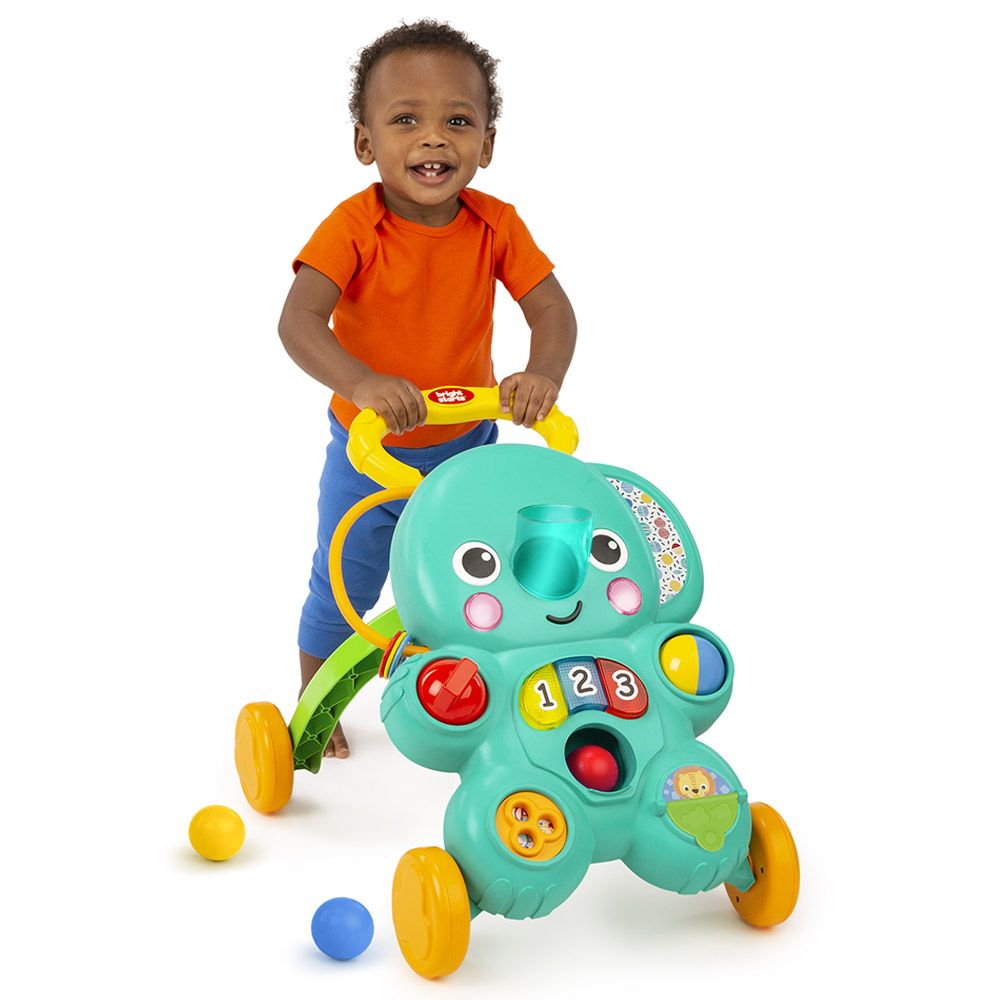 Bright Starts - 2-in-1 Stroll N Roll Ball Play Walker