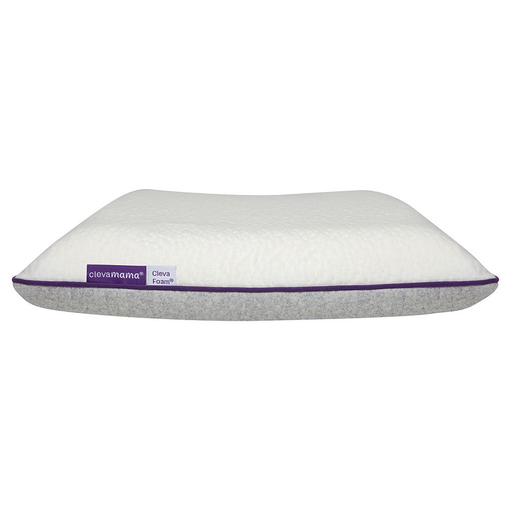 Clevamama - Toddler Pillow - White/Blue