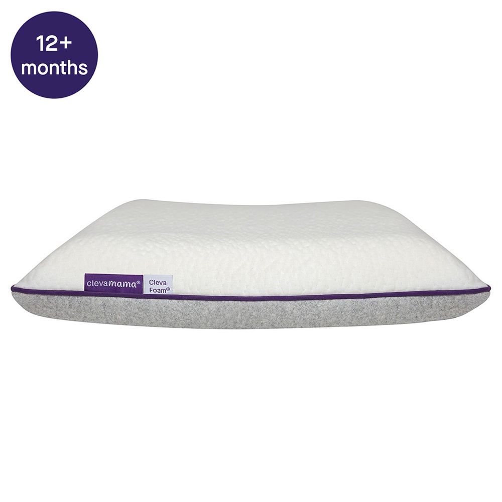 Clevamama - Toddler Pillow - White/Blue