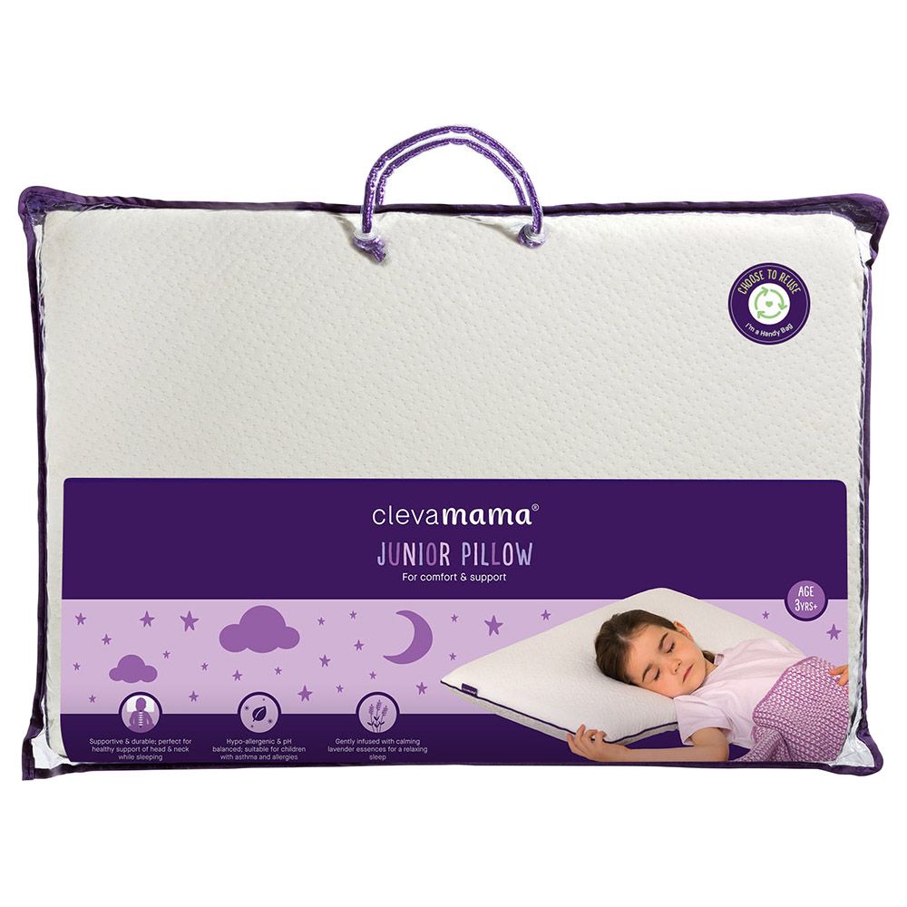 Clevamama - Clevamama Junior Pillow - Pvc Bag