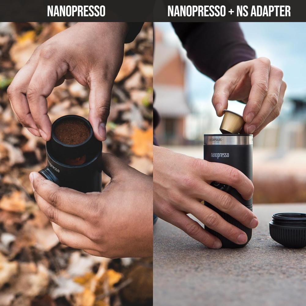 Wacaco - Nanopresso Portable Machine + Nespresso Adapter