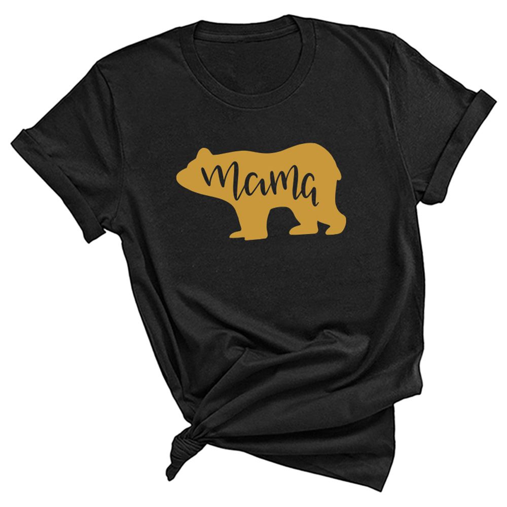 Twinkle Hands - Mama Bear T-shirt - Black