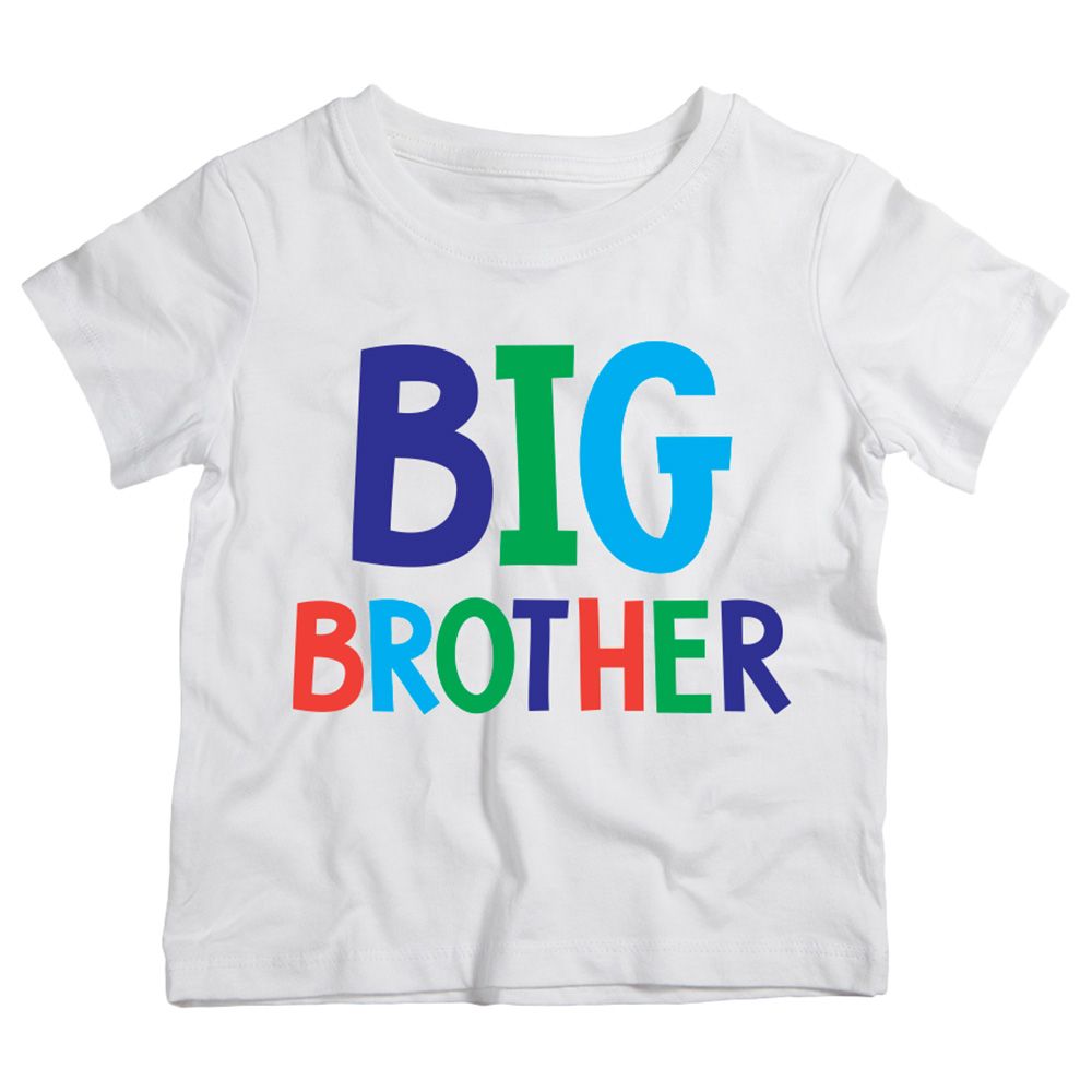 Twinkle Hands - The Cool Big Brother T-Shirt - White