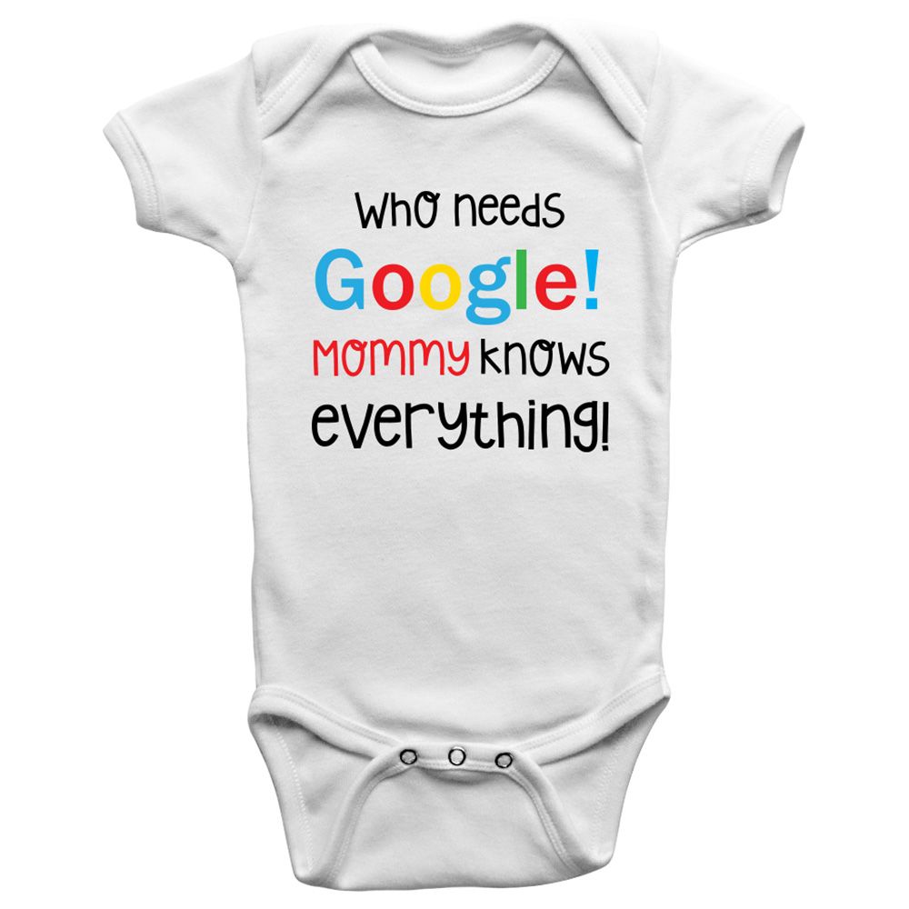 Limited Edition - Mommy knows everything Onesie Bodysuit