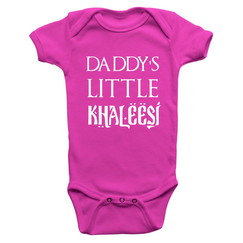 Limited Edition - Daddy'S Little Khaleesi Onesie Bodysuit