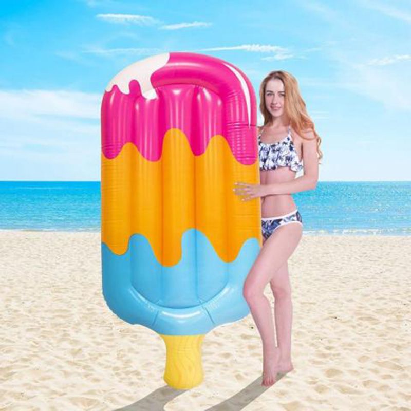 Jilong - Sun Club Glitter Lce Pop Mat - Inflatable Pool Float