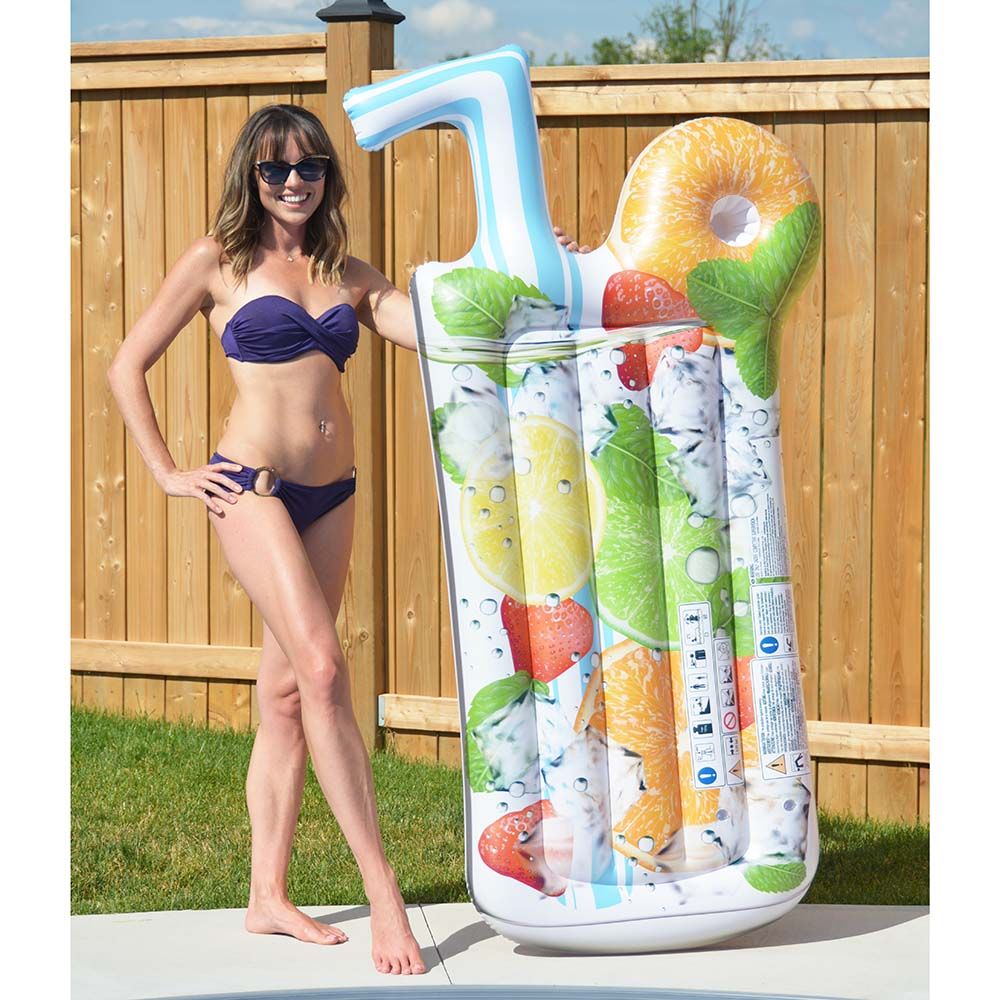 Jilong - Sun Club Drink Jumbo Mat - Inflatable Pool Float