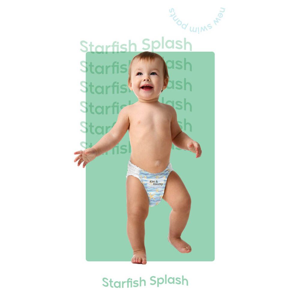 Kim & Kimmy - Swim Pants - 6-11kg - Medium - 15pcs - Starfish Splash