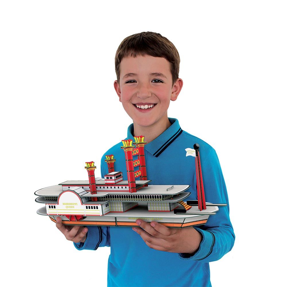 Sassi Junior - Travel Learn & Explore - Build a Boat 3D