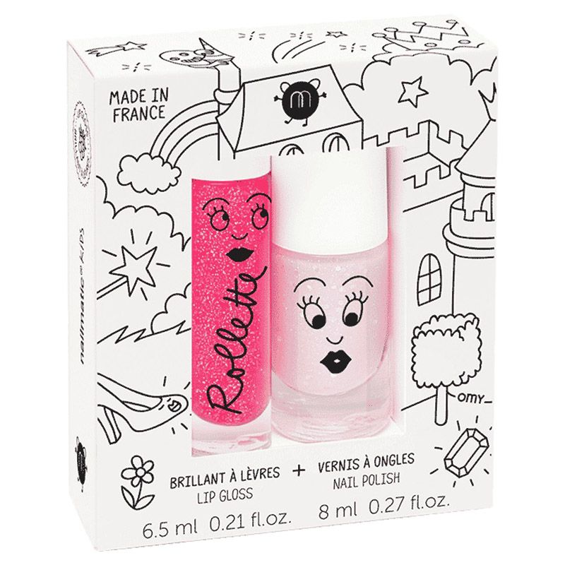 Nailmatic Kids Fairytales Duo Set - Nail Polish & Lip Gloss