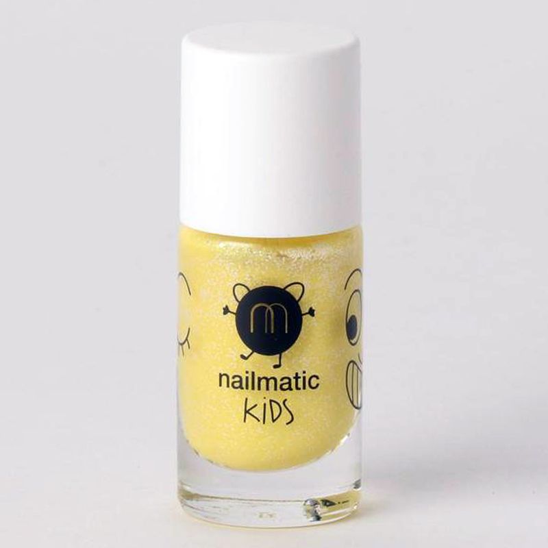 Nailmatic Kids Water Based Nail Polish Lulu Pearly Yellow