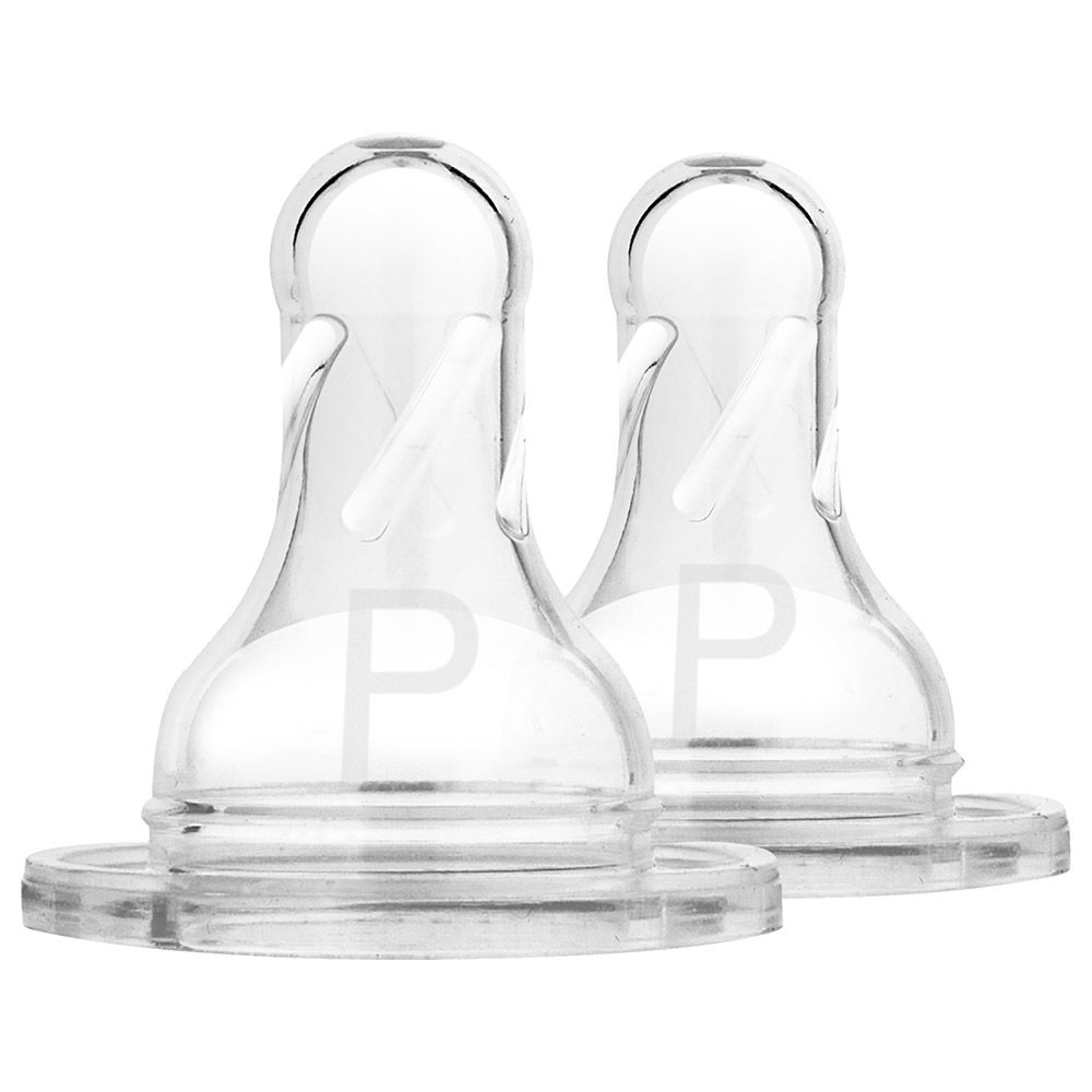 Dr. Brown's - Preemie Flow Silicone Narrow Options+ Nipple - Pack of 2