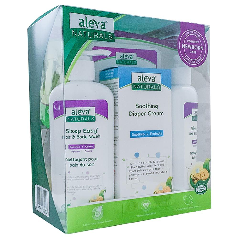 AlevaNaturals - Newborn Comfort Care Gift Set