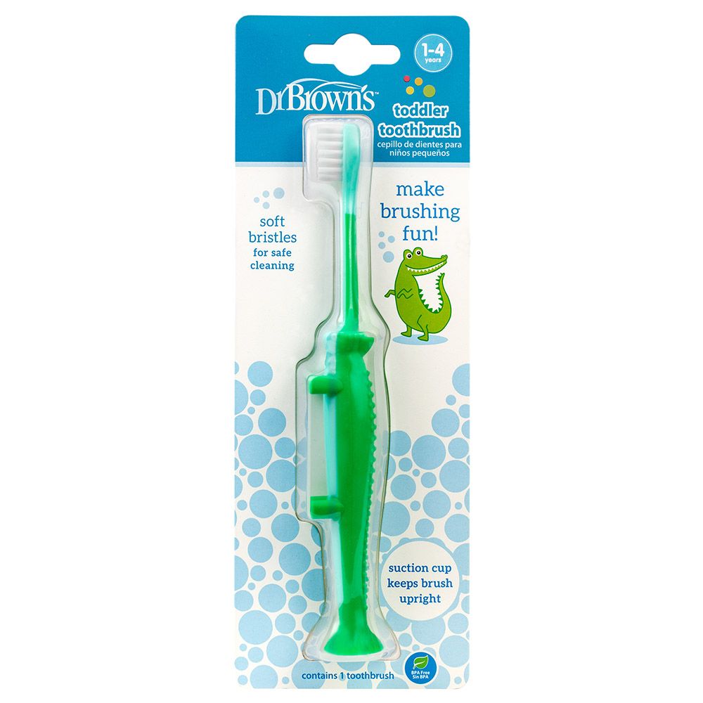 Dr. Brown's - Crocodile Toddler Toothbrush