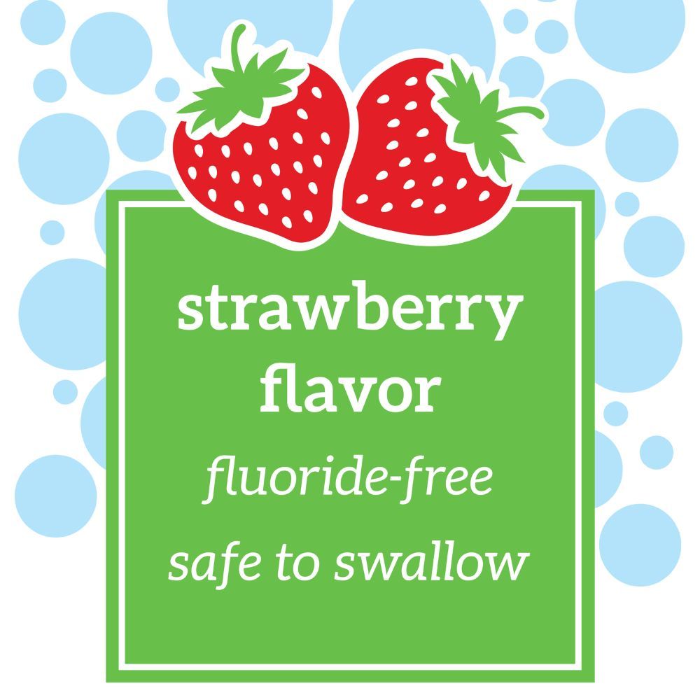 Dr. Brown's - Happy Teeth Fluoride Free Toothpaste Strawberry