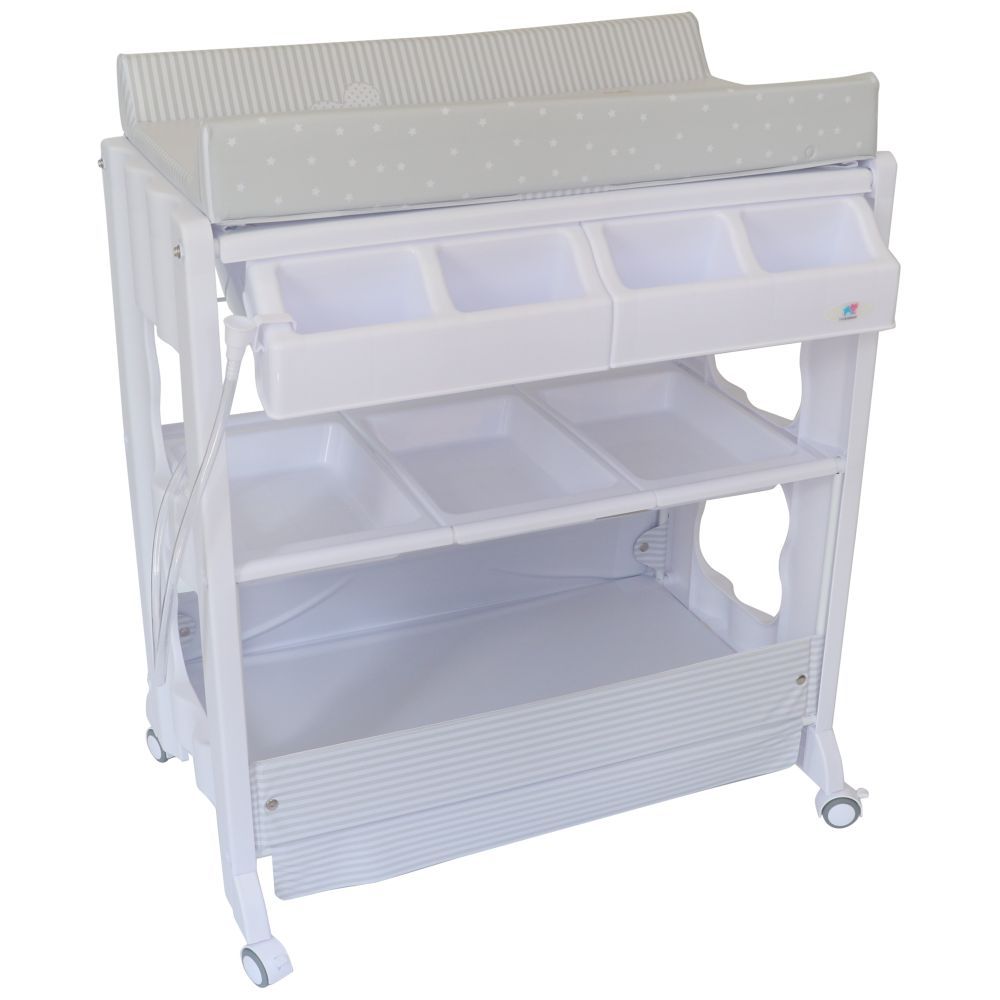 TheKiddoz - Changing Table With Bathtub - Grey