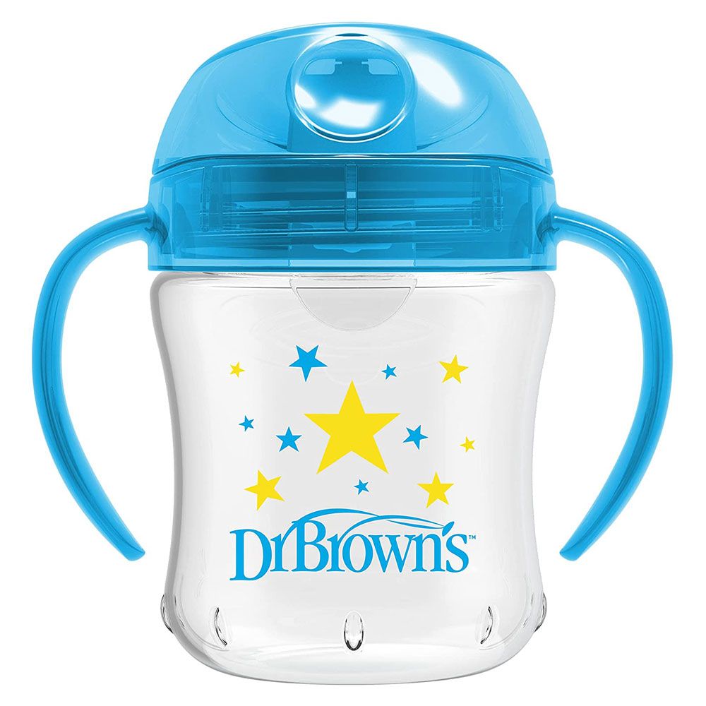 Dr. Brown's - Soft-Spout Transition Cup 6oz Blue (Stage1:6m+)