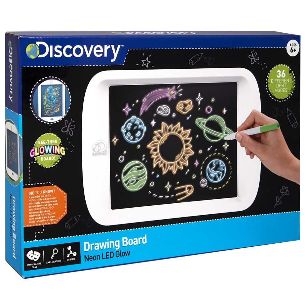 Discovery - Drawing Light Board - Neon Glow