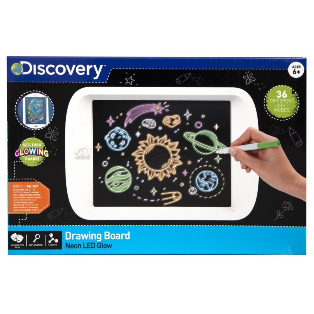 Discovery - Drawing Light Board - Neon Glow