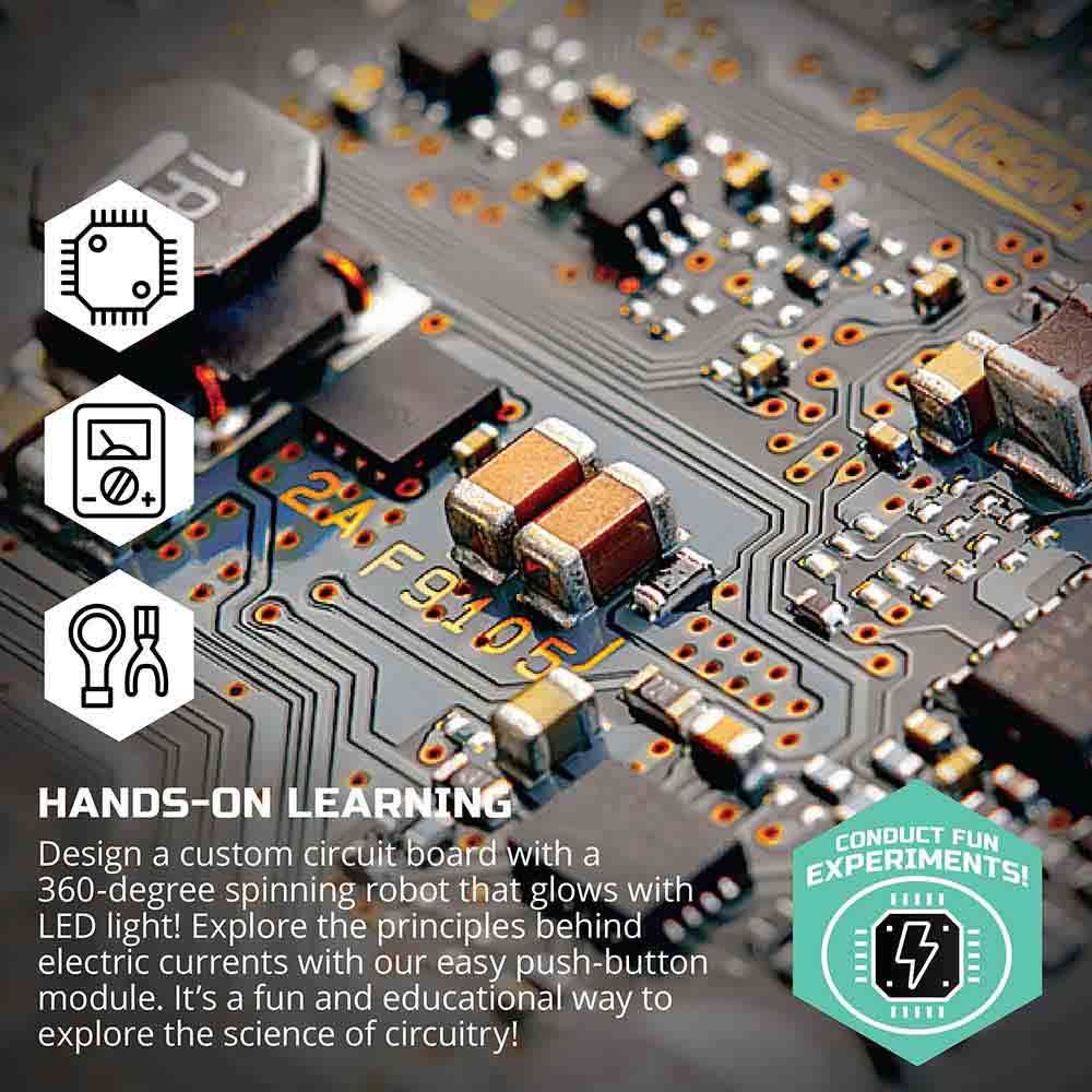Discovery - Mindblown Toy Circuitry Experiment - Robot Spinner