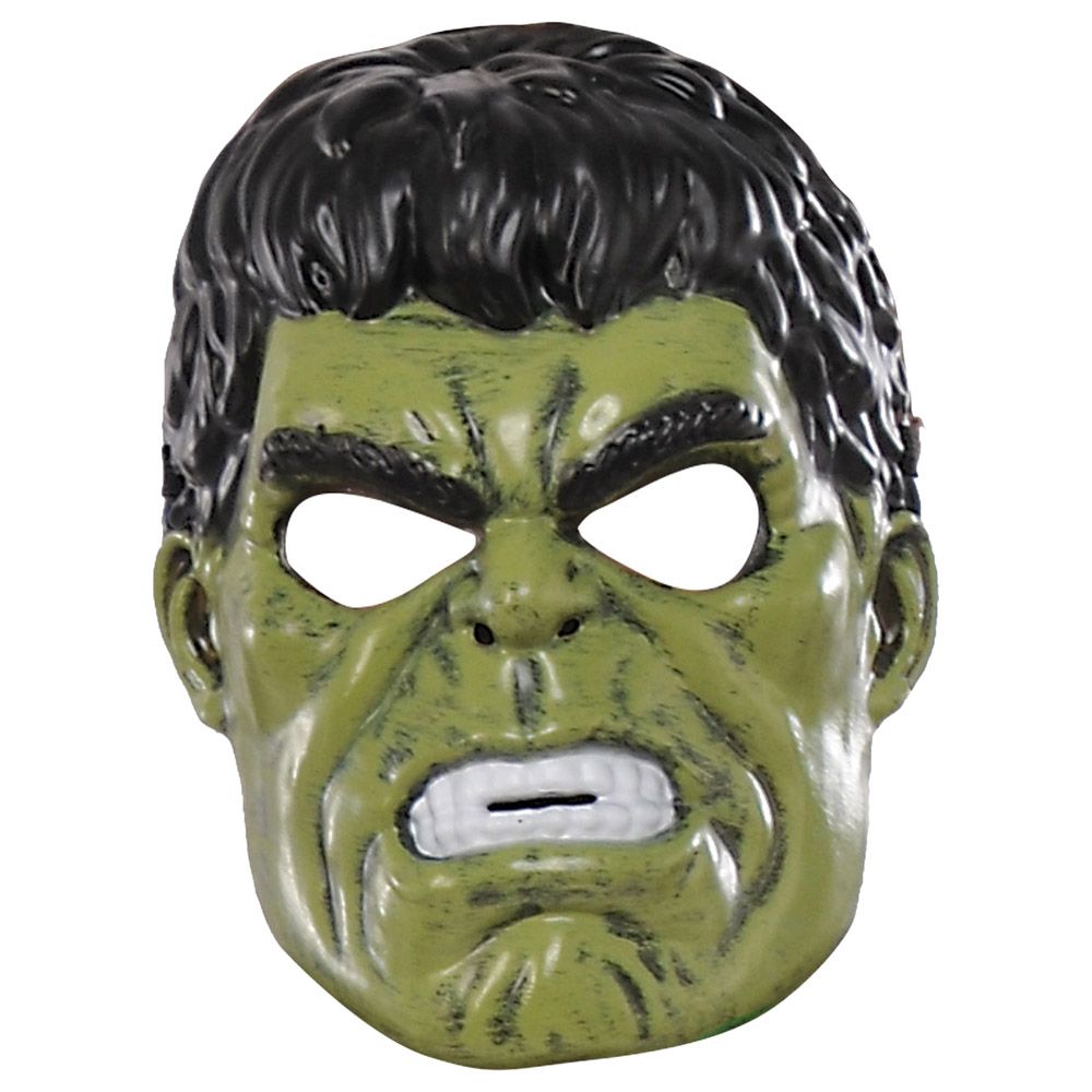 Rubies - Official Marvel Avengers Hulk Deluxe Child's Mask Green