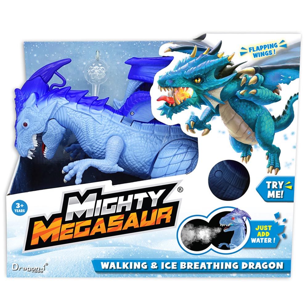 Dragon I - Mighty Megasaur Ice Breathing Walking Dragon