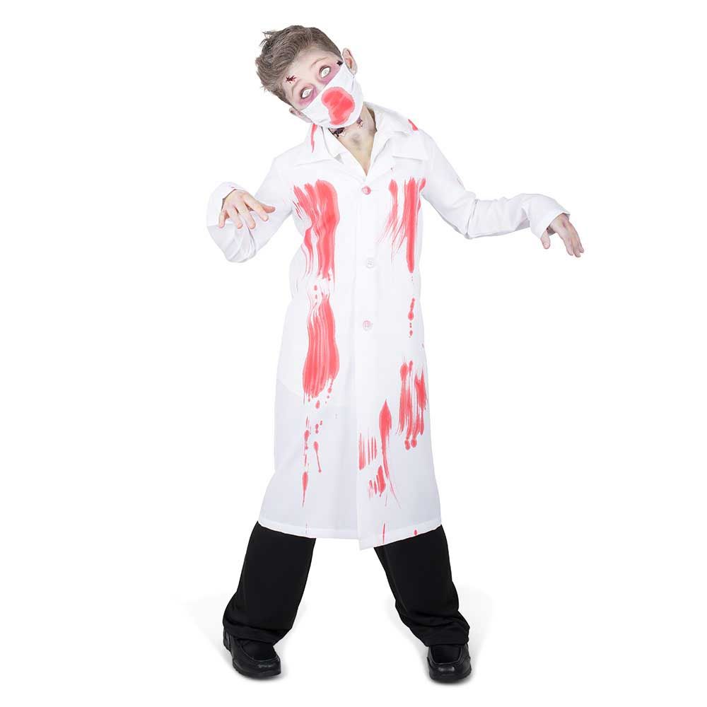 Mad Costumes - Zombie Doctor Kids Halloween Costume - White