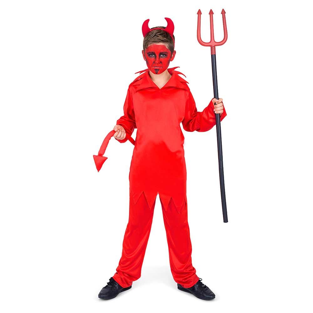 Mad Costumes - Red Devil Kids Halloween Costume - Red