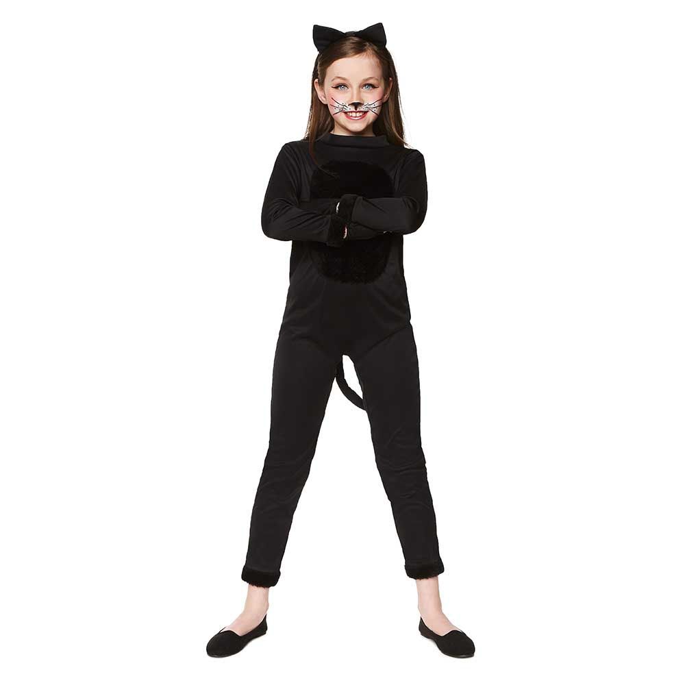 Mad Costumes - Halloween Cat Kids Halloween Costume - Black