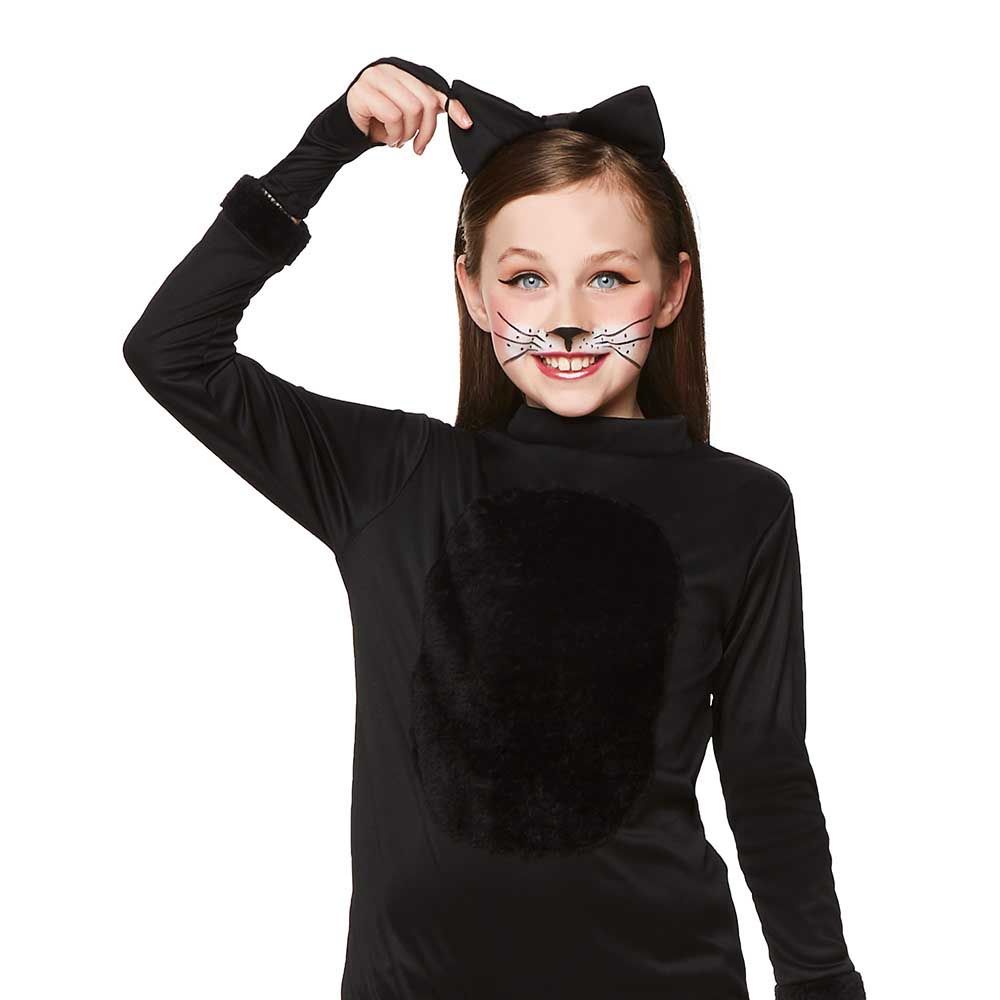 Mad Costumes - Halloween Cat Kids Halloween Costume - Black