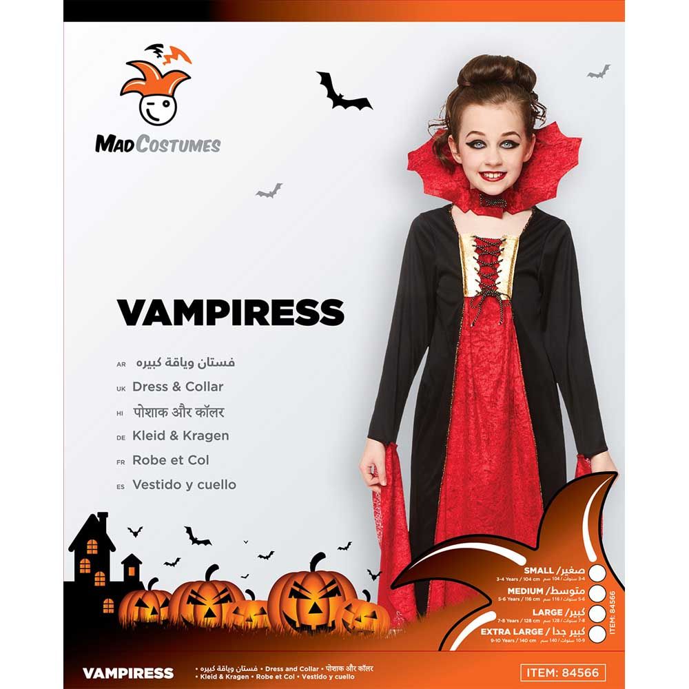 Mad Costumes - Vampires Kids Halloween Costume - Red