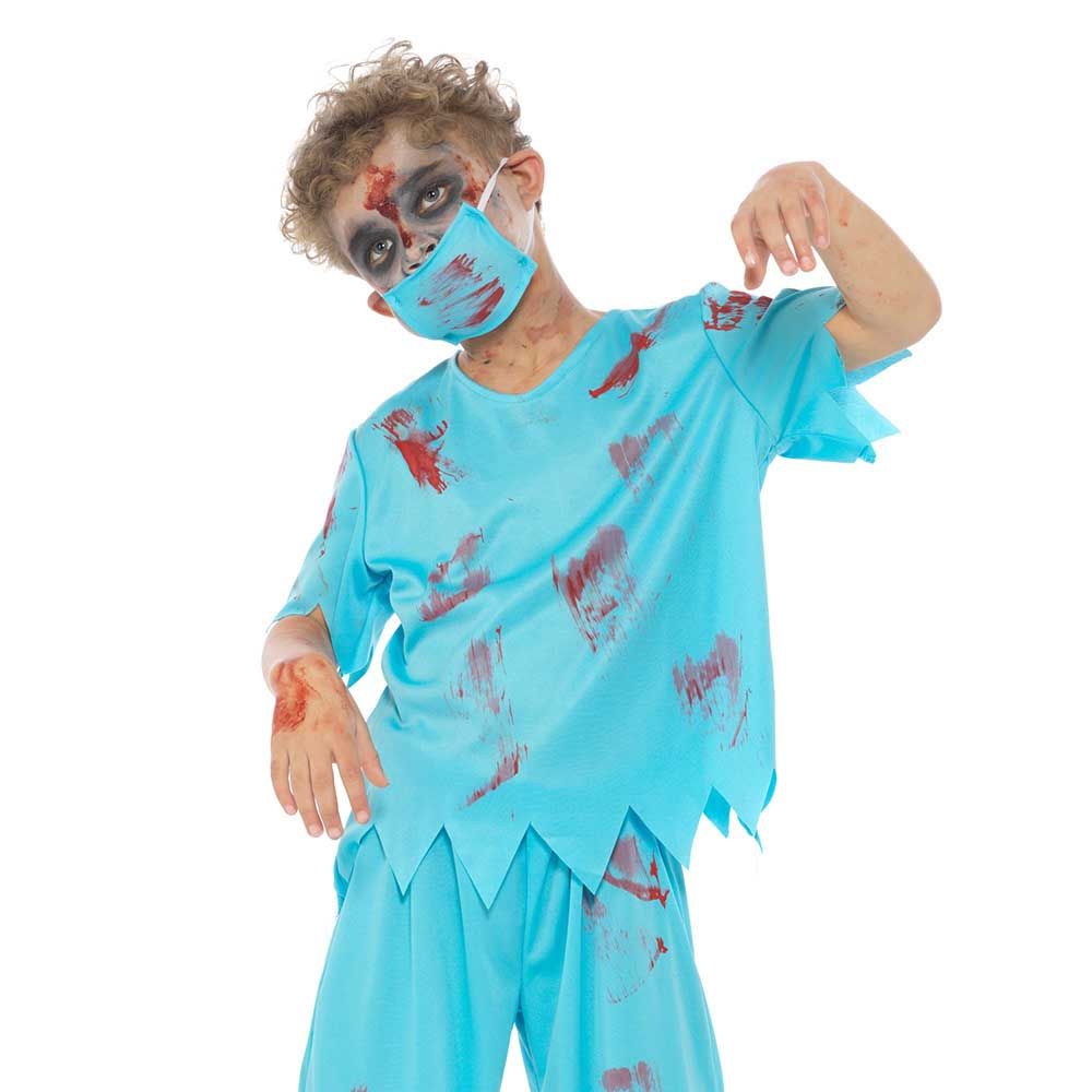 Mad Costumes - Zombie Surgeon Kids Halloween Costume - Blue