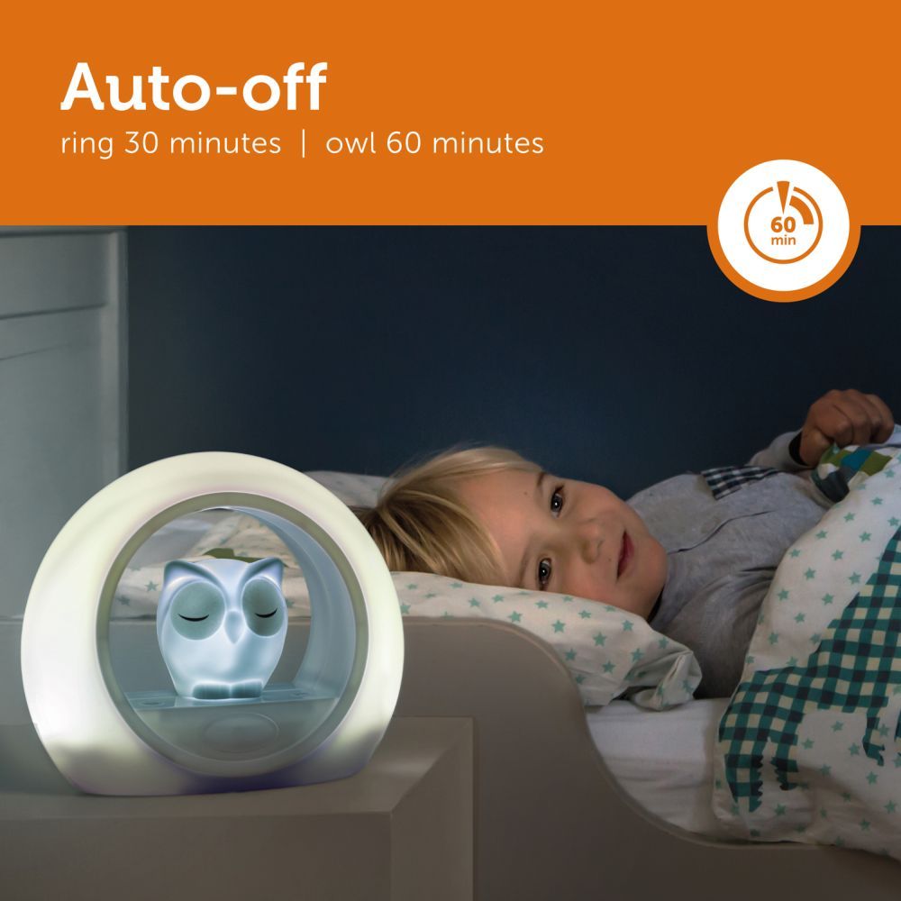 ZAZU - Lou the Owl Nightlight - Grey