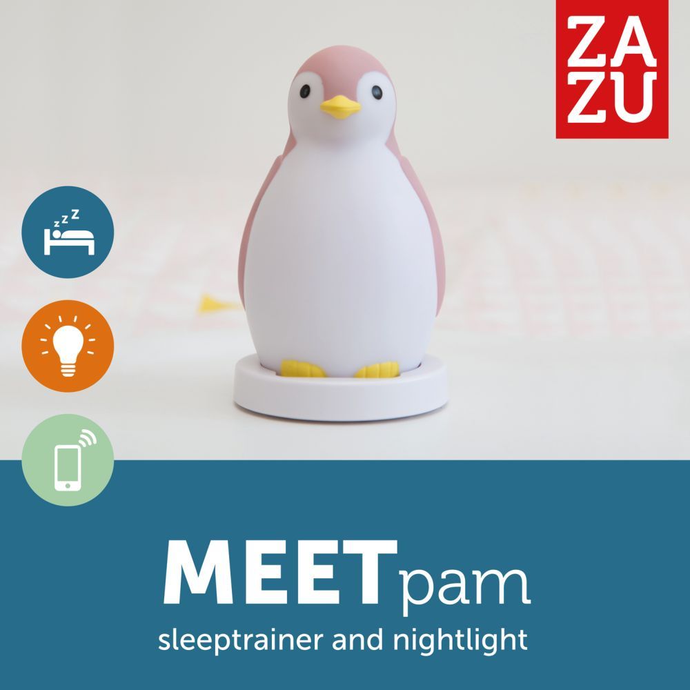 ZAZU - Pam the Penguin Sleeptrainer - Pink