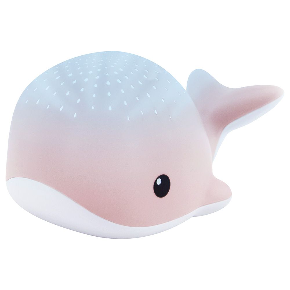 ZAZU - Wally The Whale - Light Projector With Music - Pink